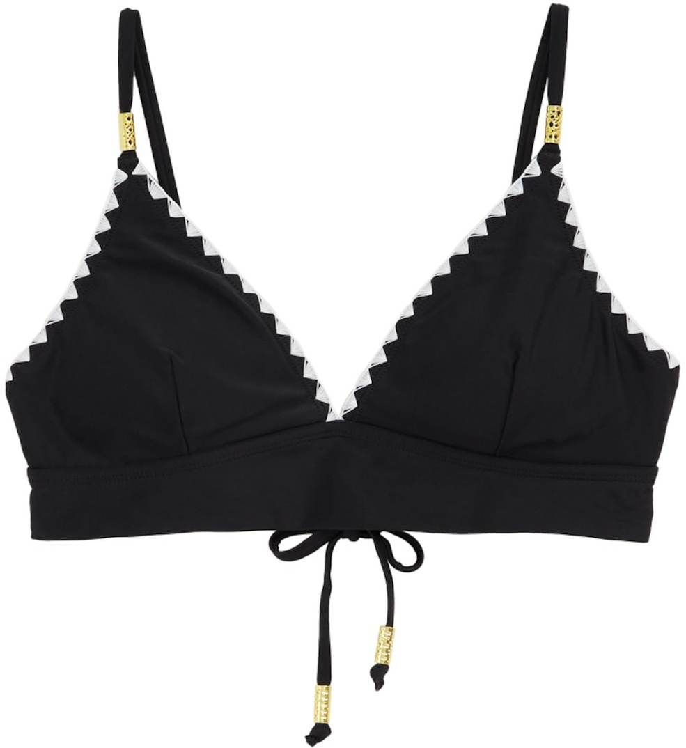 WE Fashion Bikinový top  čierna