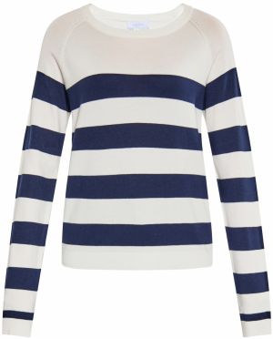 usha BLUE LABEL Sveter  námornícka modrá / biela