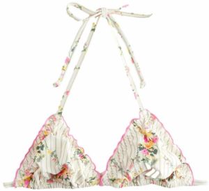 Next Bikinový top  nebielená / žltá / zelená / ružová