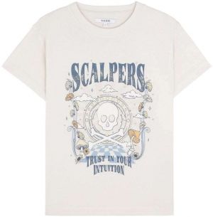 Scalpers Dres ' '  nebielená / biela