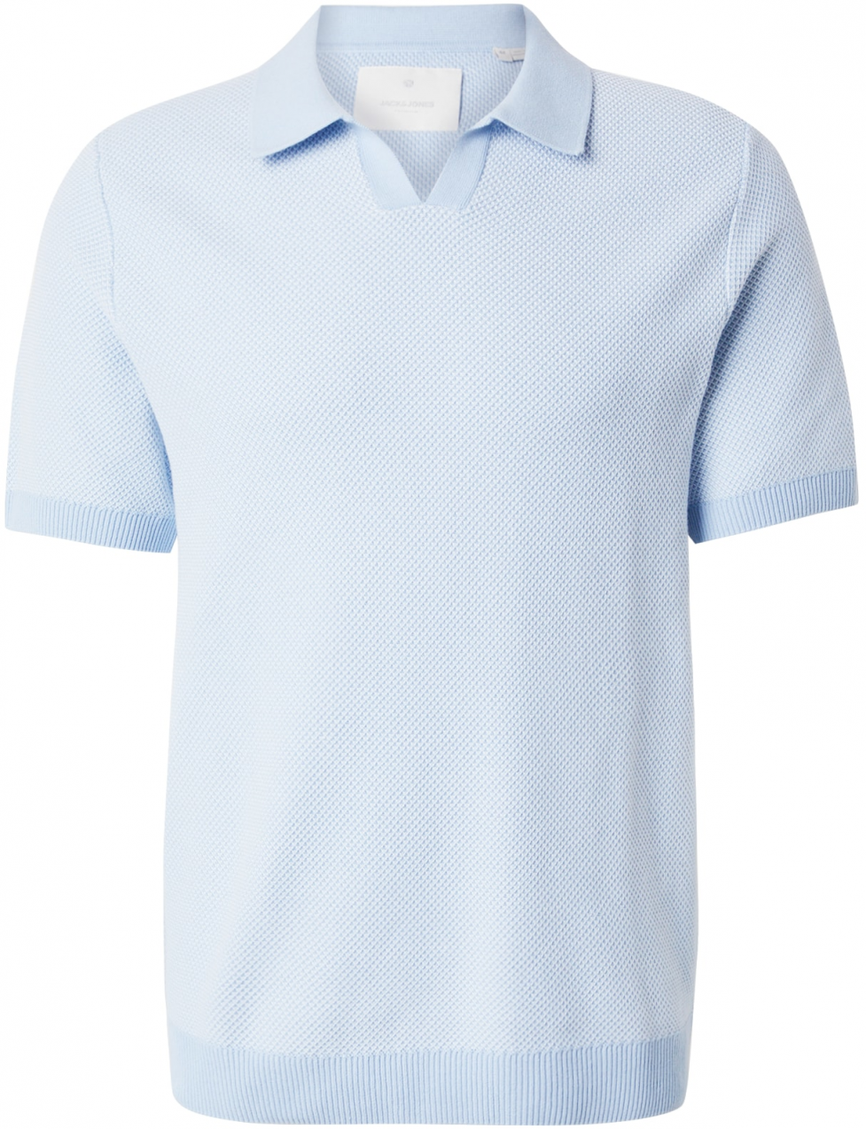 JACK & JONES Sveter 'JPRCCeaston'  modrosivá / biela