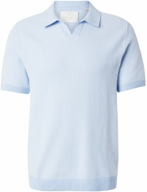 JACK & JONES Sveter 'JPRCCeaston'  modrosivá / biela
