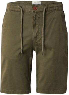 BLEND Chino nohavice 'BHMorgan'  olivová