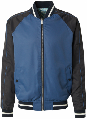 SCOTCH & SODA Prechodná bunda  tyrkysová / zafírová / čierna / biela