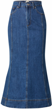 FRENCH CONNECTION Sukňa 'DENVER'  modrá denim