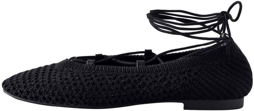 Next Baleríny s ramienkom 'Forever Comfort'  čierna