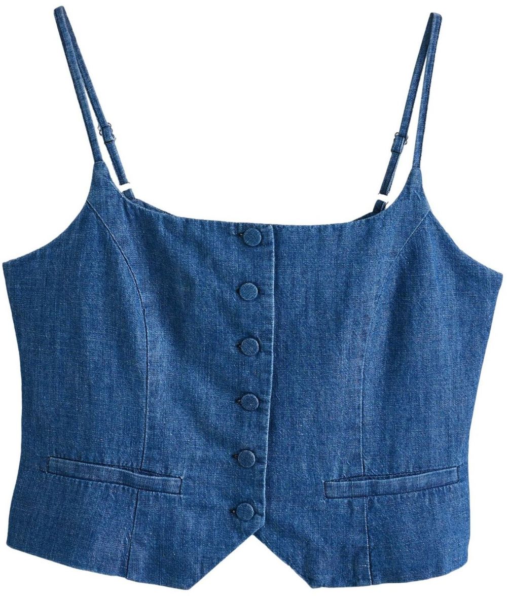Next Vesta k obleku  modrá denim