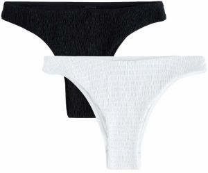 Next Bikinové nohavičky  čierna / biela