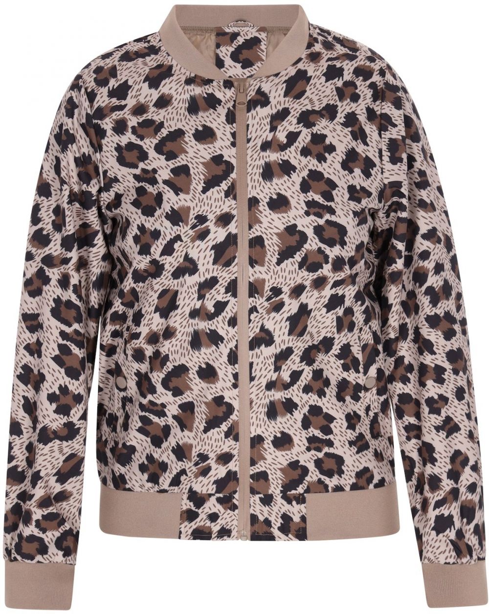 swirly Prechodná bunda  béžová / hnedá / čierna