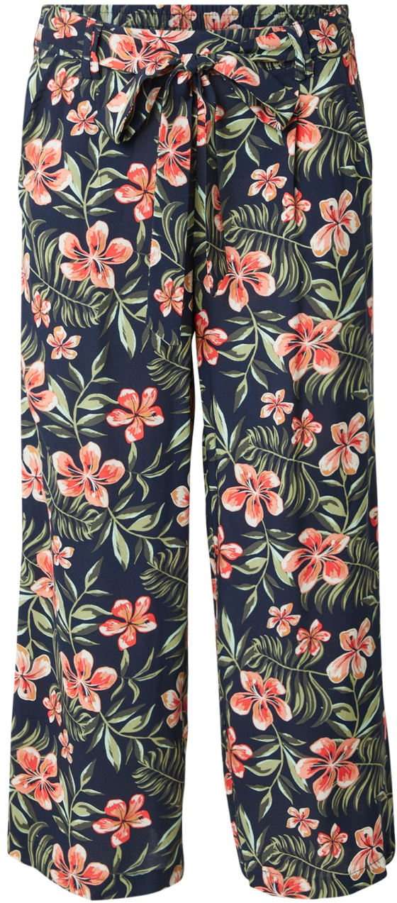 ONLY Plisované nohavice 'ONLNOVA'  námornícka modrá / olivová / koralová