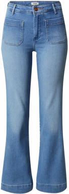 WRANGLER Džínsy 'FLARE'  modrá denim