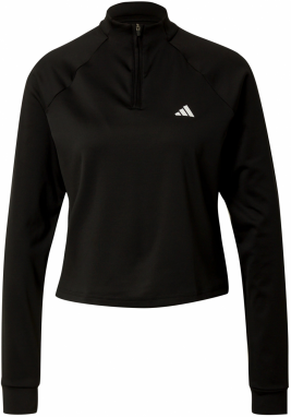 ADIDAS PERFORMANCE Funkčné tričko 'Essentials'  čierna / šedobiela