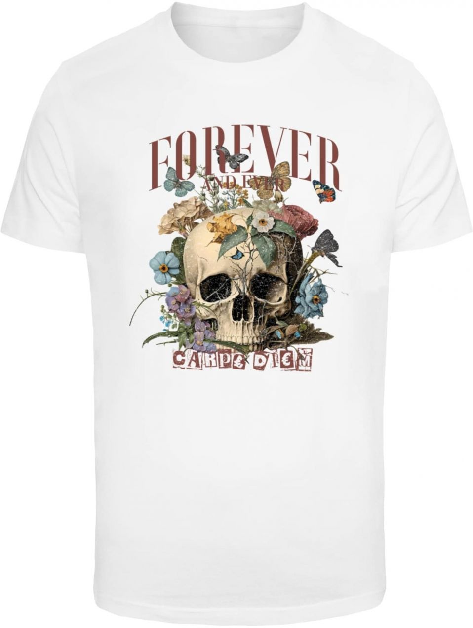 Mister Tee Tričko ' Forever And Ever'  zmiešané farby / biela