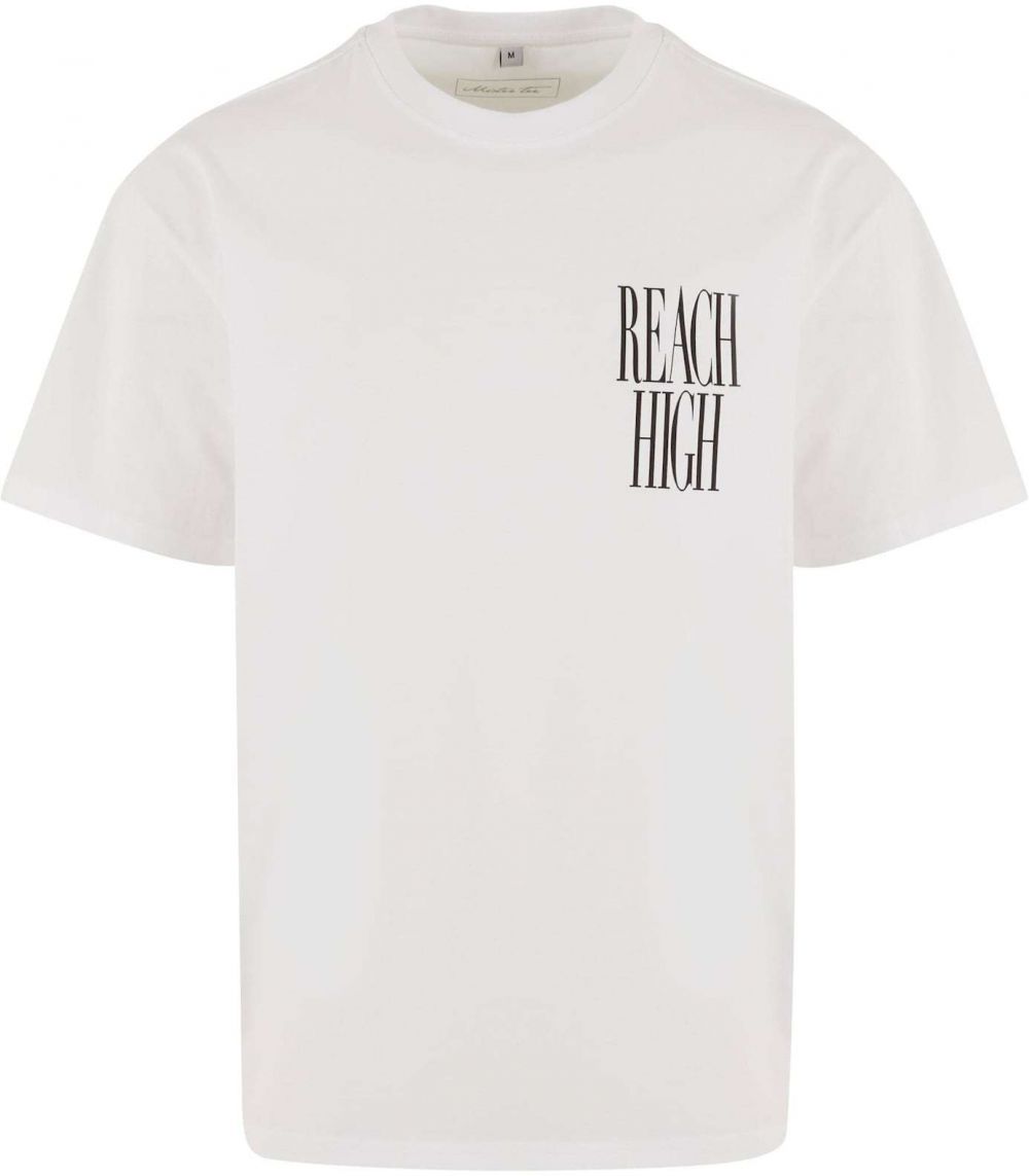 Mister Tee Tričko 'Reach High'  biela