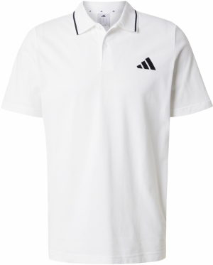 ADIDAS SPORTSWEAR Funkčné tričko 'Essentials'  čierna / biela