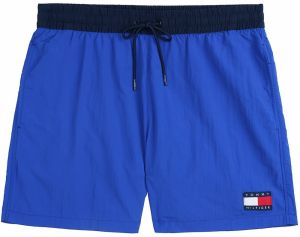 Tommy Hilfiger Underwear Plavecké šortky 'Heritage'  námornícka modrá / kráľovská modrá / červená / biela