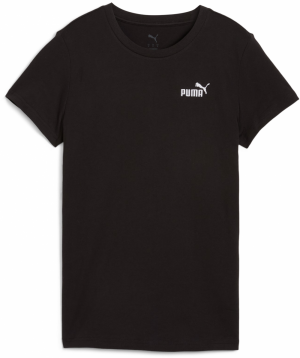 PUMA Tričko 'ESS  No. 1'  čierna / biela