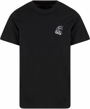 Mister Tee Tričko '8Ball Cherry'  čierna / biela