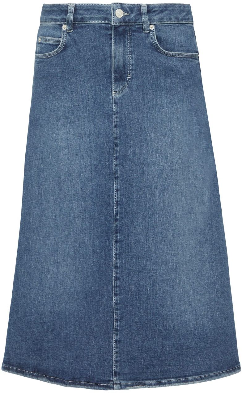 comma casual identity Sukňa  modrá denim