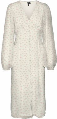 VERO MODA Košeľové šaty 'VMSMILLA'  pastelovo zelená / ružová / biela