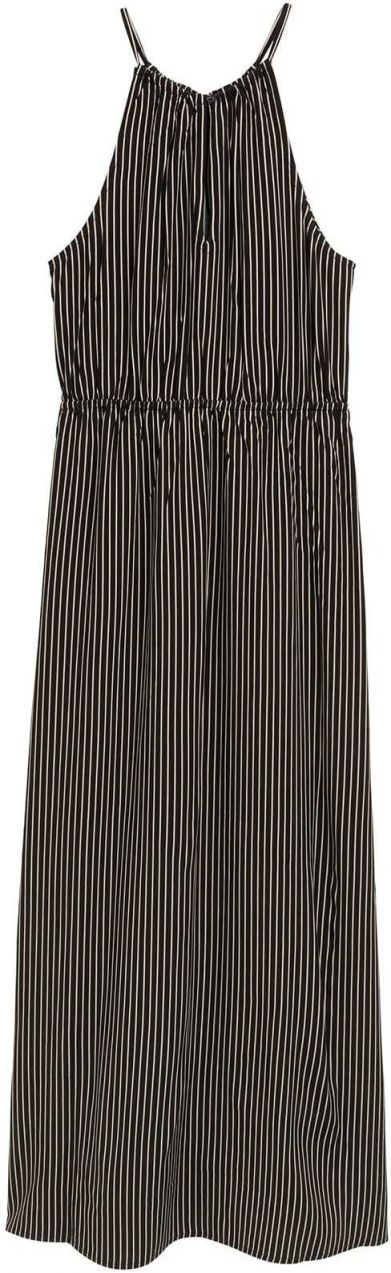 TOM TAILOR DENIM Letné šaty  čierna / biela