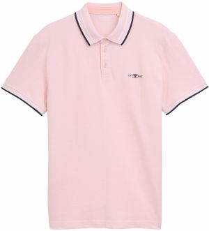 TOM TAILOR Tričko  ružová / čierna / biela