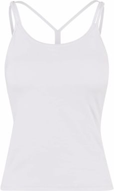 Urban Classics Športový top  biela