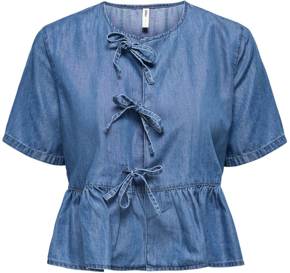 Only Petite Blúzka 'ONLBEA'  modrá denim