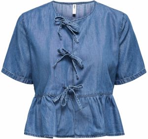 Only Petite Blúzka 'ONLBEA'  modrá denim