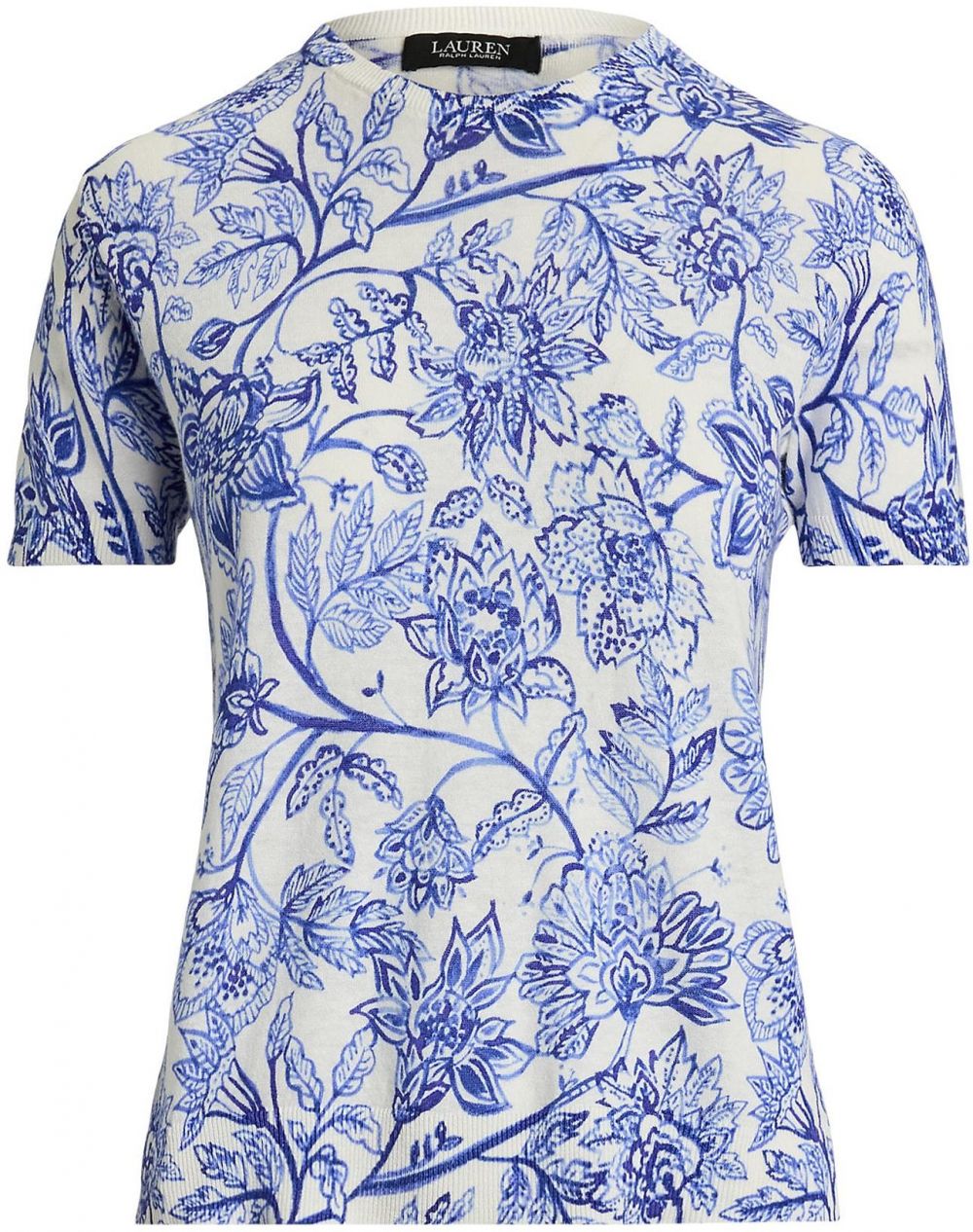 Lauren Ralph Lauren Sveter  námornícka modrá / biela