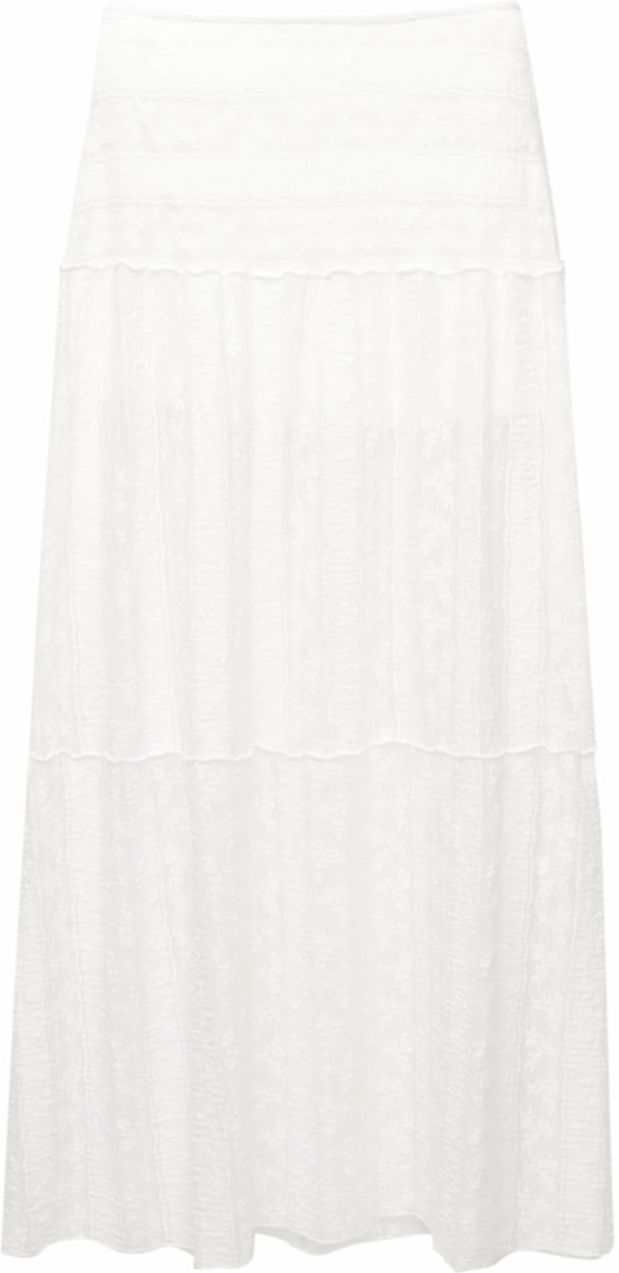 Pull&Bear Sukňa  biela