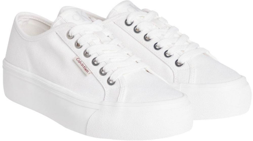 Calvin Klein Jeans Nízke tenisky  biela