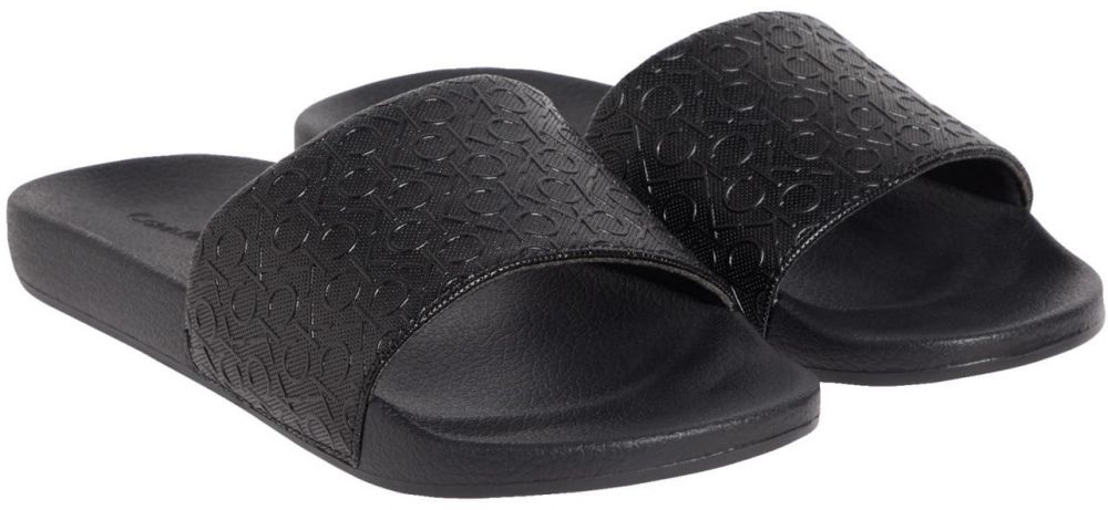 Calvin Klein Šľapky  čierna