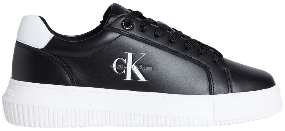 Calvin Klein Jeans Nízke tenisky  čierna / biela