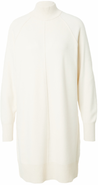 VERO MODA Pletené šaty  krémová