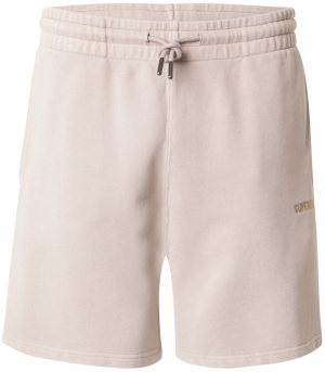 Superdry Nohavice  béžová