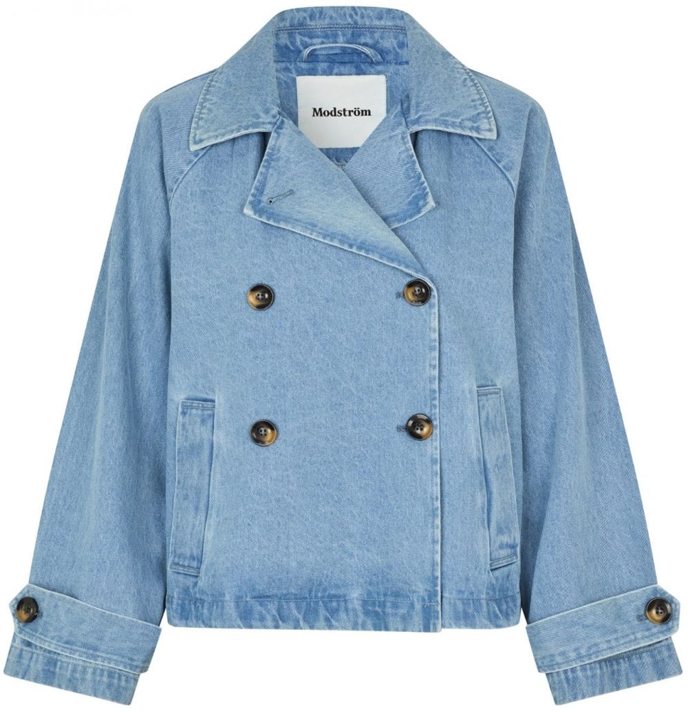 modström Prechodná bunda 'Nimel'  modrá denim