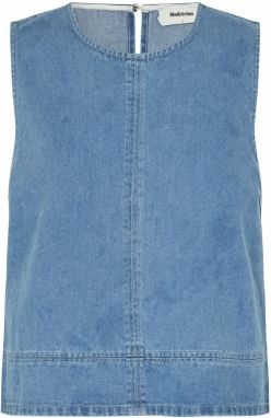 modström Top 'Naoma'  modrá denim
