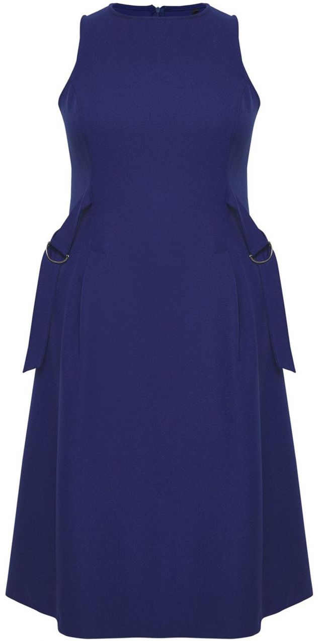 Trendyol Curve Šaty  indigo