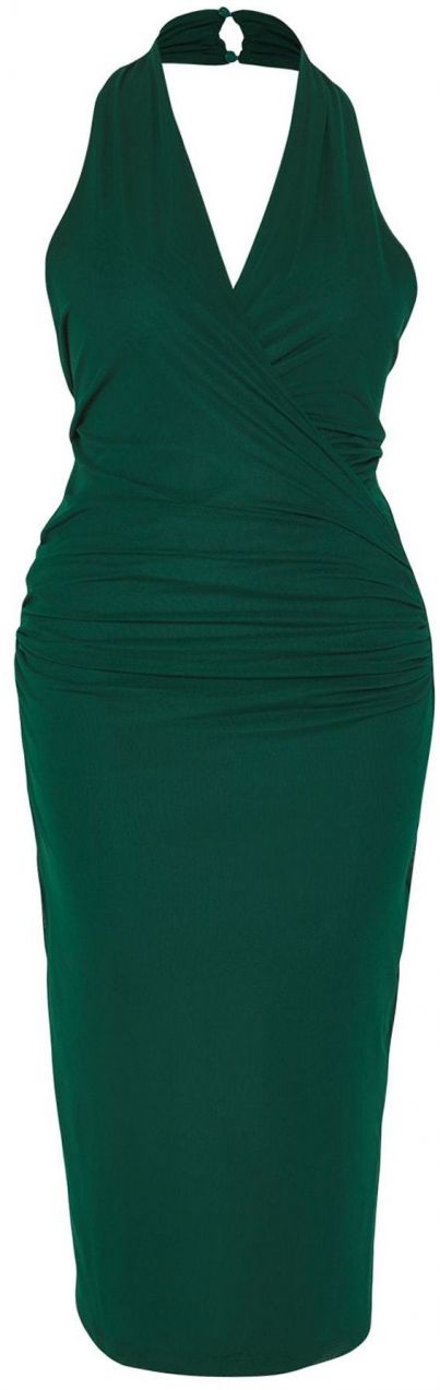 Trendyol Curve Šaty  smaragdová