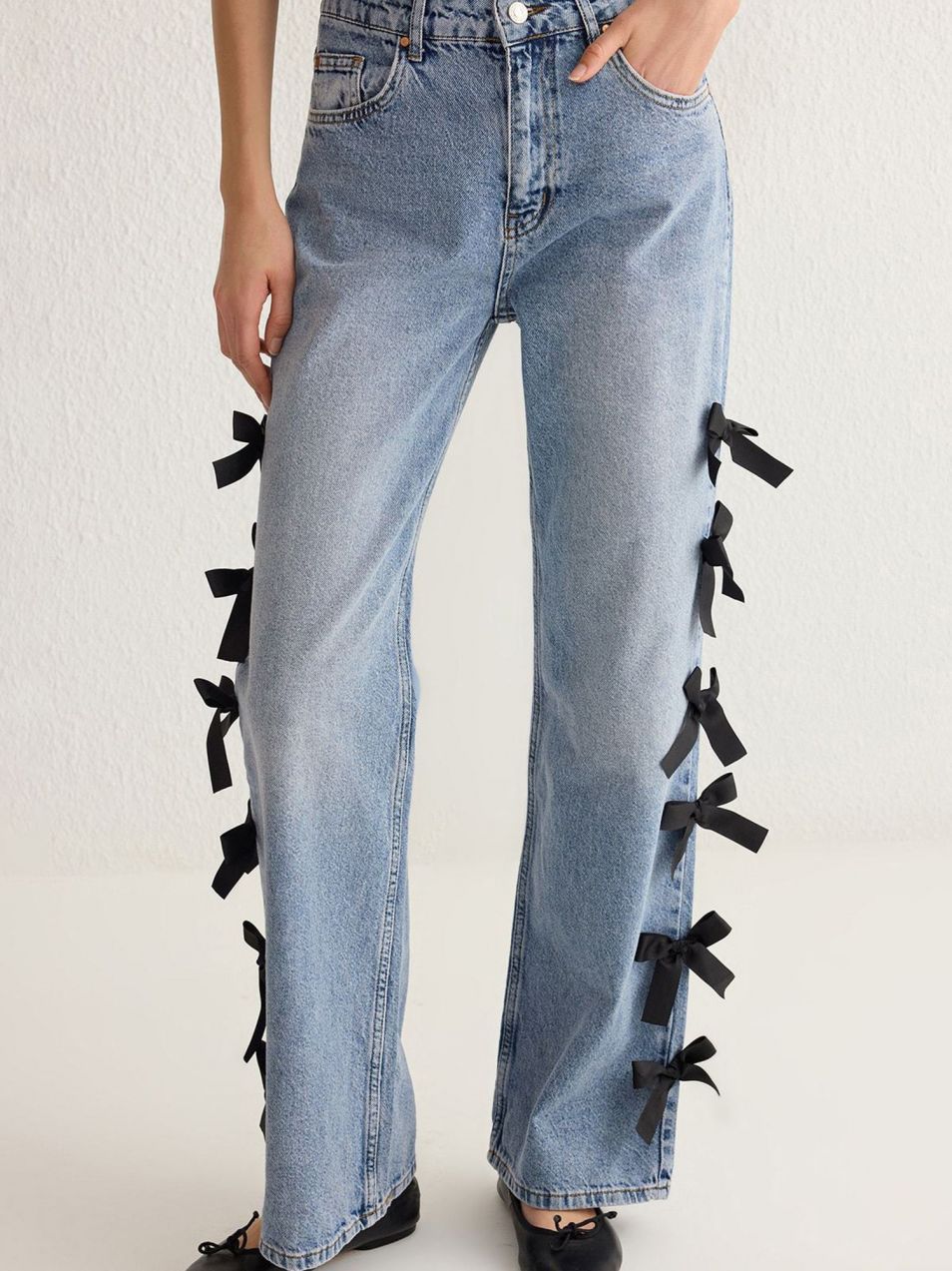 Trendyol Džínsy  modrá denim