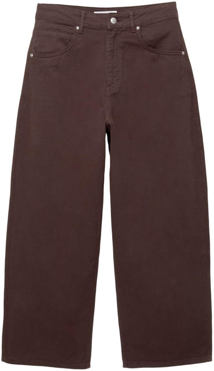 Pull&Bear Džínsy  tmavohnedá