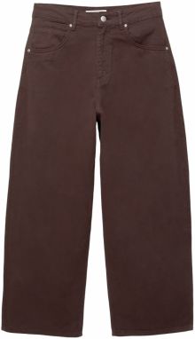 Pull&Bear Džínsy  tmavohnedá