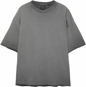 Pull&Bear Tričko  tmavosivá