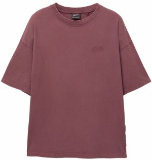 Pull&Bear Tričko  burgundská