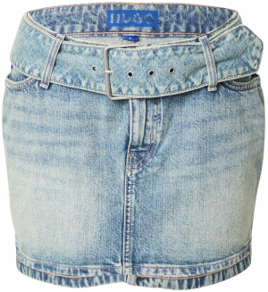HUGO Sukňa 'Gamini_B'  modrá denim