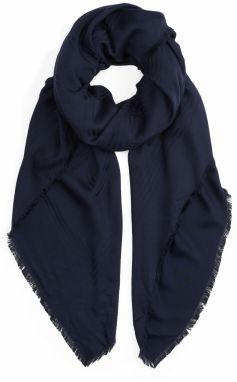 TOMMY HILFIGER Šatka  tmavomodrá