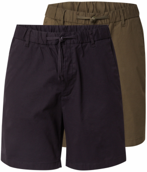 JACK & JONES Chino nohavice 'JPSTJAIDEN'  kaki / čierna