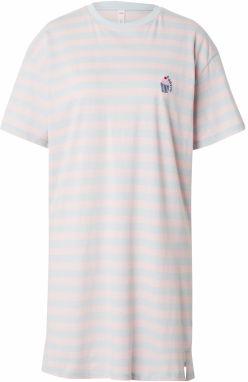 Hunkemöller Nočná košieľka  tyrkysová / rosé