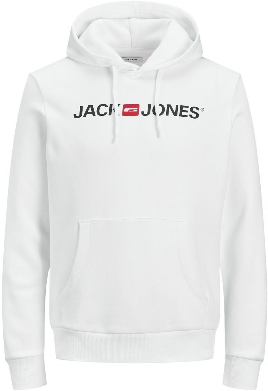 JACK & JONES Mikina  červená / čierna / biela